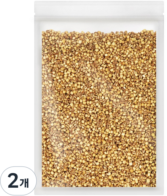 더옹달샘 구수하게 볶은 국산 율무 500g 율무차, 2개, 1개입