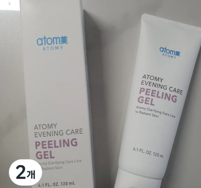 애터미 이브닝케어 필링젤, 120ml, 2개