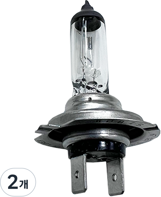 현대모비스 할로겐 전조등 헤드라이트 전구 현기스토어, 2개, H7