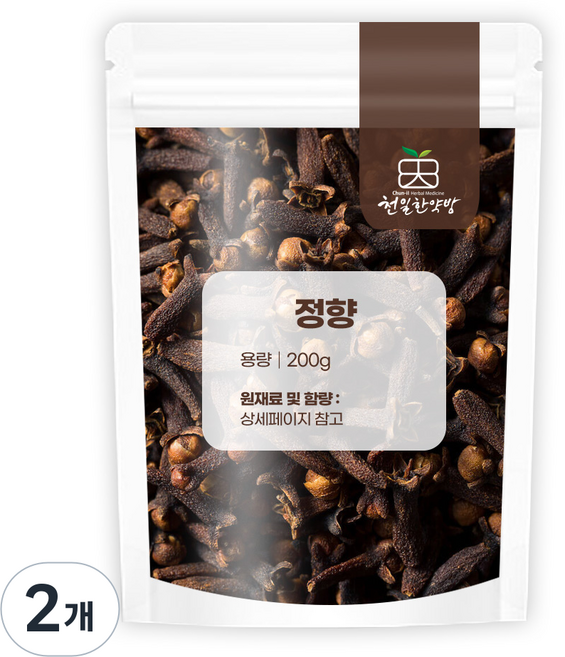 천일한약방 인도네시아 정향 글로브 뱅쇼, 2개, 200g