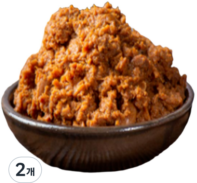 [무료배송]짜지않아 맛있는 국산콩 시골 집된장, 2개, 3kg