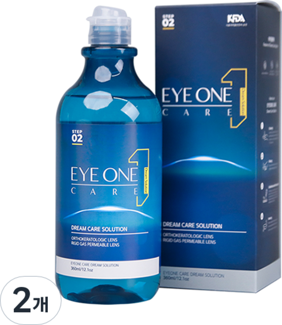 아이원케어 드림 케어 솔루션 렌즈 보존액, 2개, 360ml