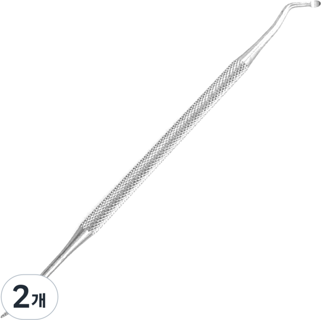 트루행센 발톱큐렛 관리 일체형, 2개, 실버