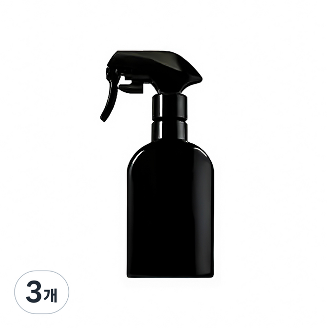 닥터보틀 바디 스프레이 분무기 200ml 룸 헤어 천연 공병, 3개, 200ml(유광/블랙)