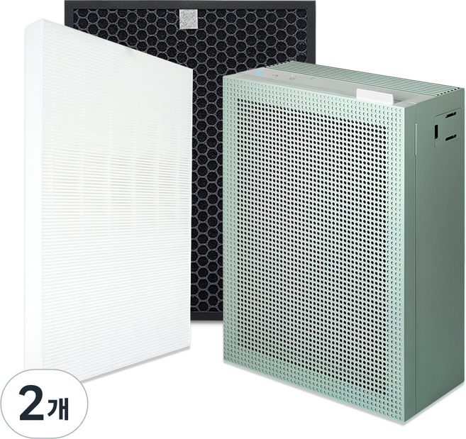 코웨이 AP-1019C 공기청정기 호환 필터 1대 교체분, 2개, 필터세트