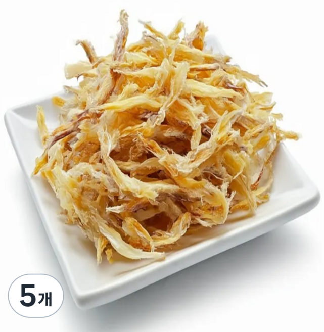 명식품본사 북어채 [소포장], 60g, 5개