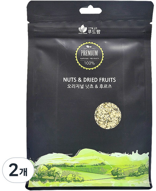 푸드팜 햄프씨드 캐나다, 300g, 2개