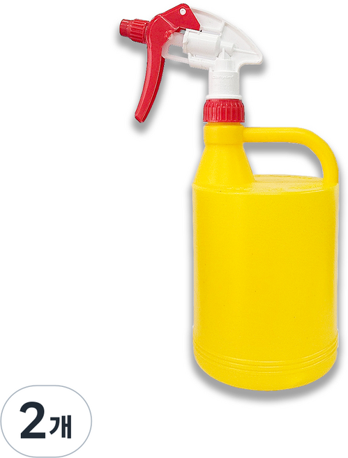 라이노 대형 분무기 대형스프레이 세차 전문가용 청소분무기, 2개, 노랑