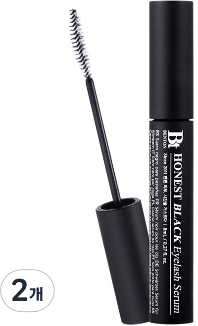 [벤튼] 아이래쉬 블랙 속눈썹 영양제, 2개