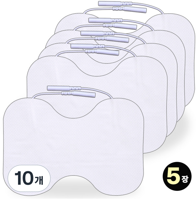TENSWAY 저주파패드 핀타입 대형 호환용, 10개, 핀형(대형)