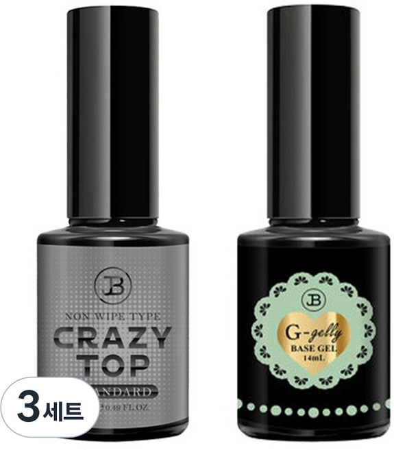 그라시아재팬 그라시아 지젤리베이스 14ml+스탠다드 탑젤 14ml_1세트, 3세트, 지젤리베이스 14ml+스탠다드 탑젤 14ml