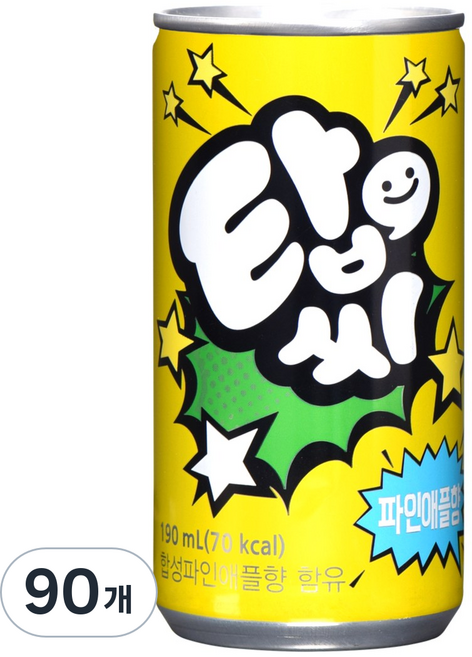 일화 탑씨 파인애플, 90개, 190ml