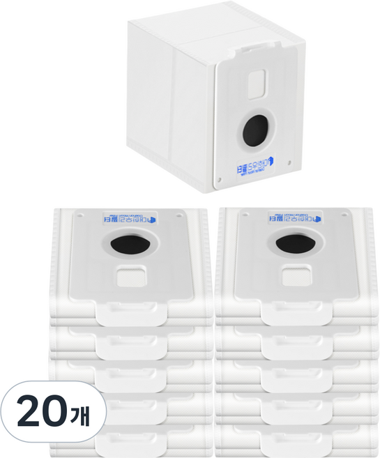대한우리필터 LG코드제로A9 A9S 호환 먼지봉투 10장, 20개