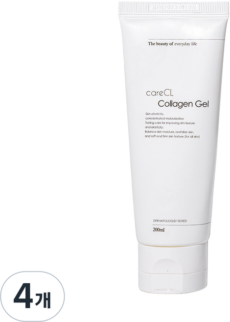 케어클 콜라겐 젤 고주파 겔 탄력 부스터, 4개, 200ml