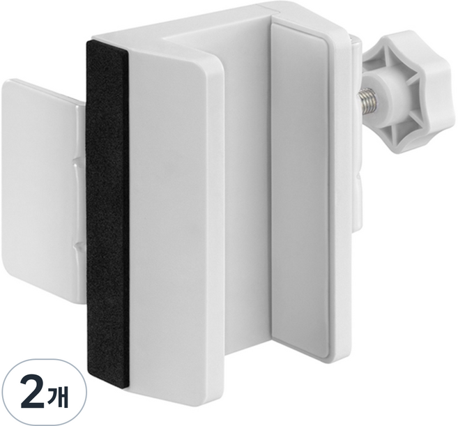 엔산마운트 PM-H04 멀티탭 책상다리용 선정리 홀더, 2개