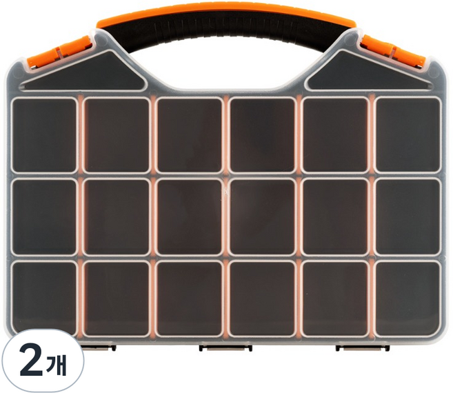 미란다 다목적 멀티박스 나사통 피스함, 2개