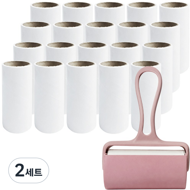 다잘 미니 사선컷팅 초강력 테이프 크리너, 2세트
