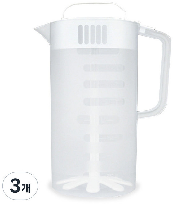 누보 믹싱 피쳐 2L, 반투명, 3개