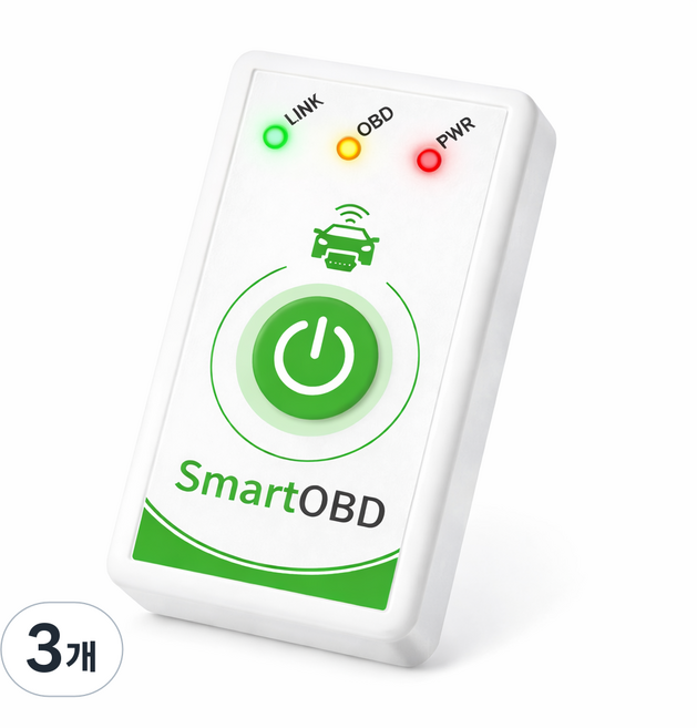 SMARTOBD(스마트obd) 자동차진단기 obd2 온오프 스위치 차량스캐너 elm327 아이폰 안드로이드 동시호한, 3개