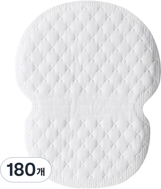나인밸리 겨드랑이 겨땀 패드, 180개, 화이트