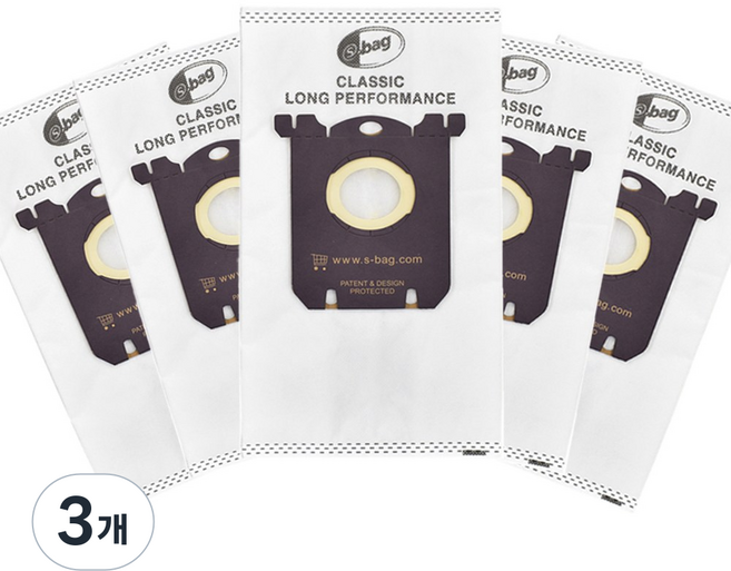 일렉트로룩스 필립스 AEG 청소기 먼지봉투 S-bag, 3개
