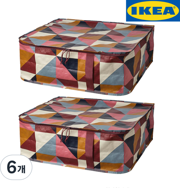 이케아 섹셰라 리빙박스 언더베드 다용도 이불, 6개