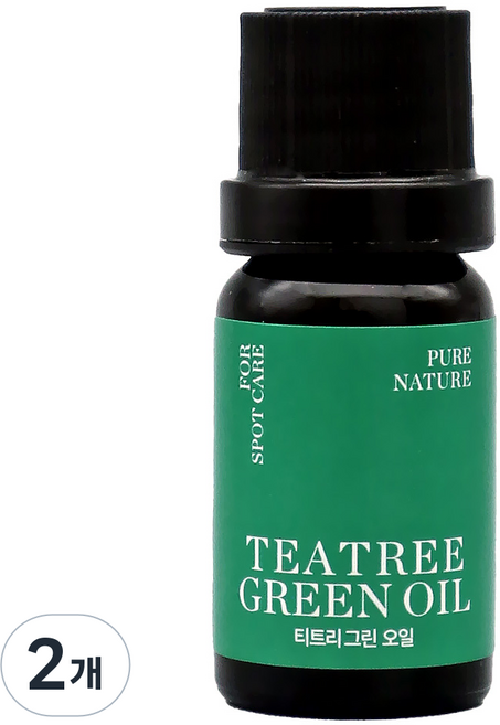 네페라 티트리 스팟 케어 그린 에센셜 오일 10ml 2개