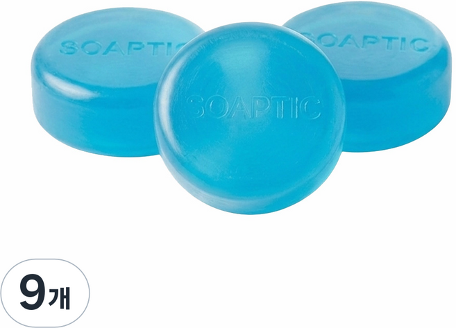 멘톨 3% 여름 아이스 쿨링 샤워 비누, 9개, 95g