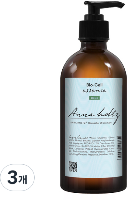 안나홀츠 주름 개선 모공 탄력 바이오 셀 에센스 세럼, 3개, 300ml
