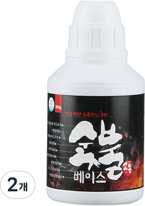 집에서도 불향 제대로! 숯불베이스 양념소스 업소용 대용량, 300g, 2개