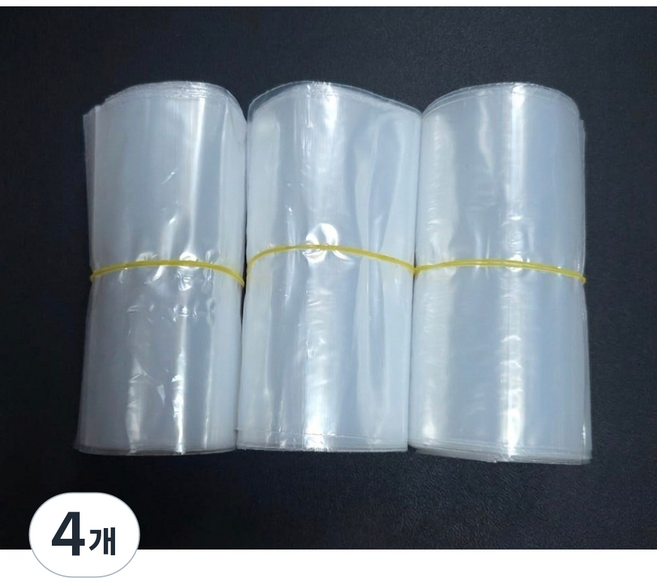 지퍼백샵 15cm x 20cm 다용도지퍼백 소형 중형 지퍼백 대용량, 4개, 300개입