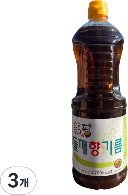 트루팜 업소용 대용량 가성비 들향기름(향미유 40%), 3개, 1.8L