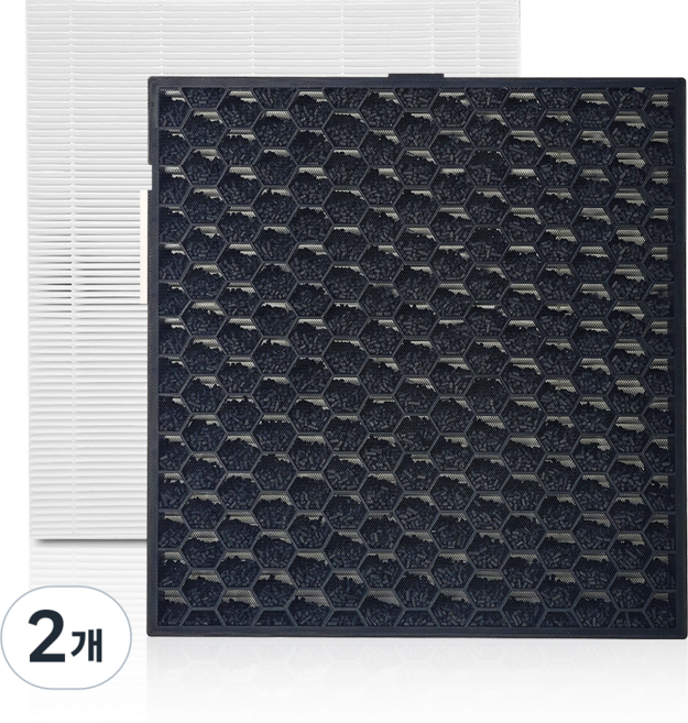 삼성 공기청정기 필터 AX40H5000UWD CFX-B100D 호환, 2개, 고급형