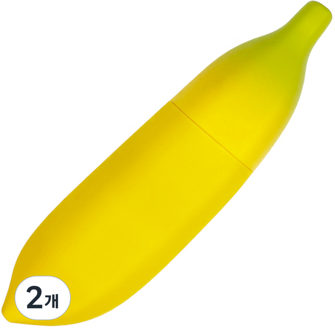 나한테 반하나 럽젤 바나나모양 의료기기 개인용 윤활제, 80g, 2개