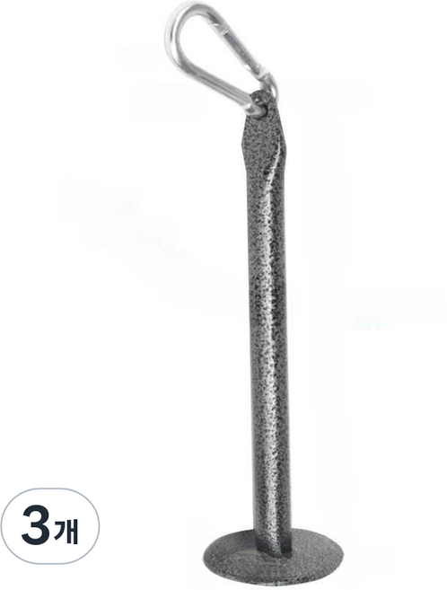 선호그룹 로딩핀 추감기 바벨 원판 푸쉬다운 무게추 도르래 운동 웨이트 피트니스 케이블 기구 헬스 소품 용품, 블랙, 3개