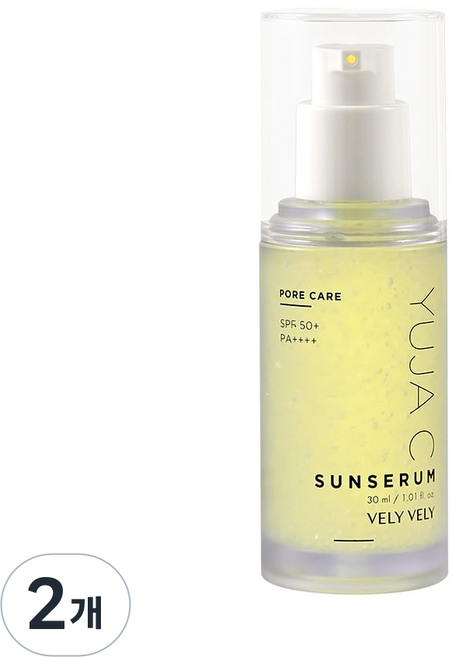 블리블리 유자 씨 선세럼 SPF50+ PA++++, 30ml, 2개