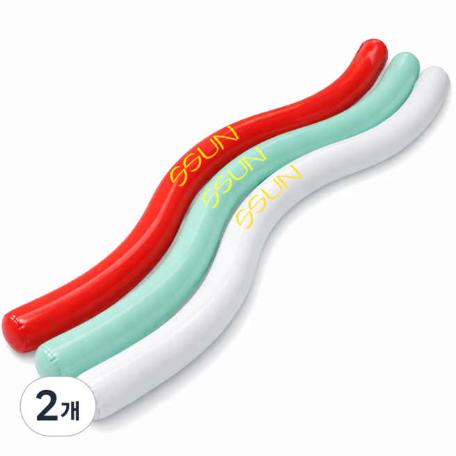 블루웨이브 물놀이 튜브 스틱튜브 뱀튜브 누들튜브 180cm, 에메랄드, 2개