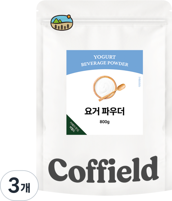 커필드 요거트 파우더, 800g, 1개입, 3개