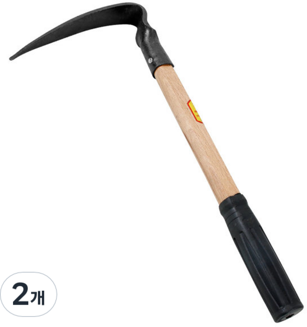 카시안 한발괭이 (D1) BN 약초 원예 풀 괭이 농기구, 2개