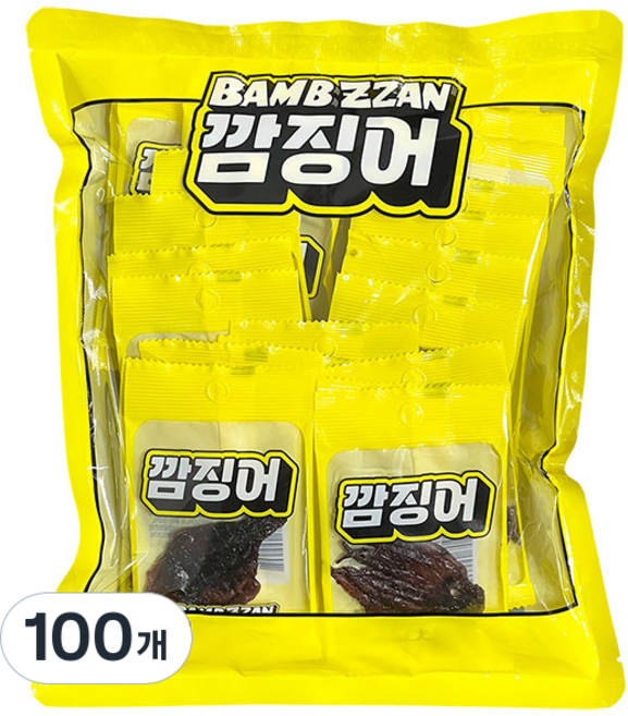 BAMBZZAM 깜징어, 5g, 100개