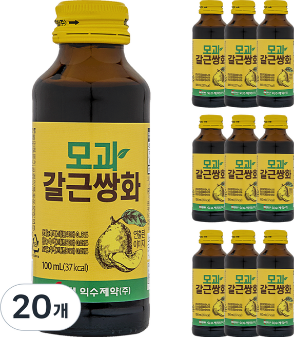 익수제약 모과갈근쌍화, 100ml, 20개