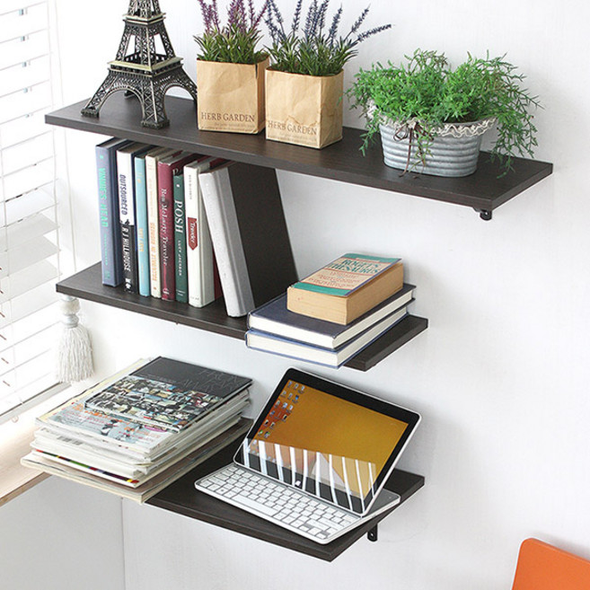 인테리어벽선반 와이드 수납선반, A 엔틱, 1개