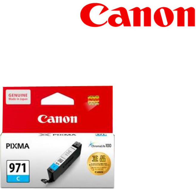 CLI-971C (캐논잉크/청록잉크/표준용량), 청록, 1개