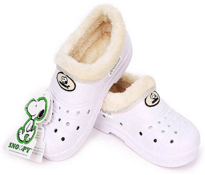 [스누피] 털 실내화