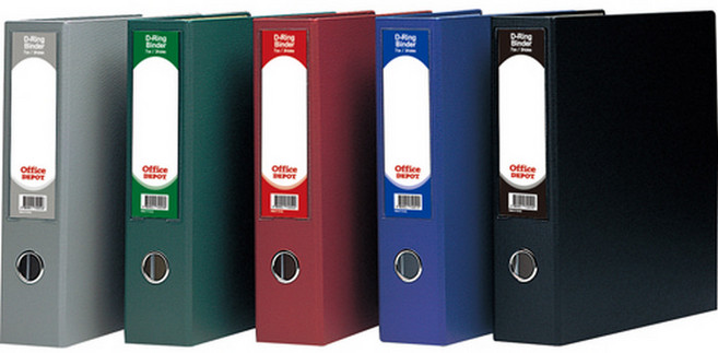 [105705]합지D링바인더(5cm/흑색/OfficeDEPOT), 단품