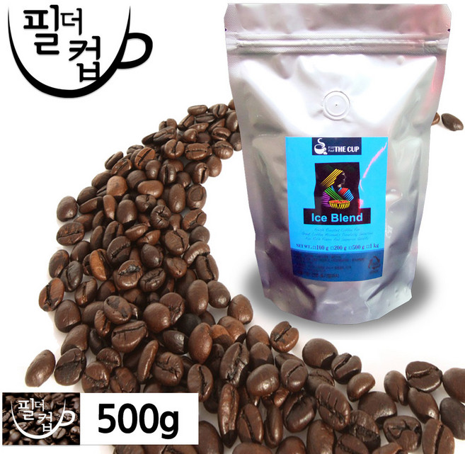 [필더컵] 원두커피 아이스 블렌드, 원두, 500g x 1개, 1개, 500g
