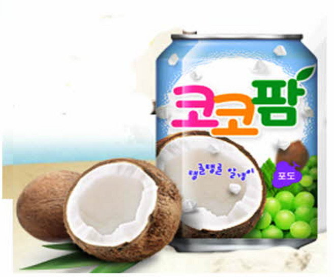 해태 코코팜 포도봉봉 갈아만든 배 238mlx72캔(선물용), 72개