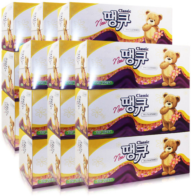 땡큐 각티슈, 200매, 24개