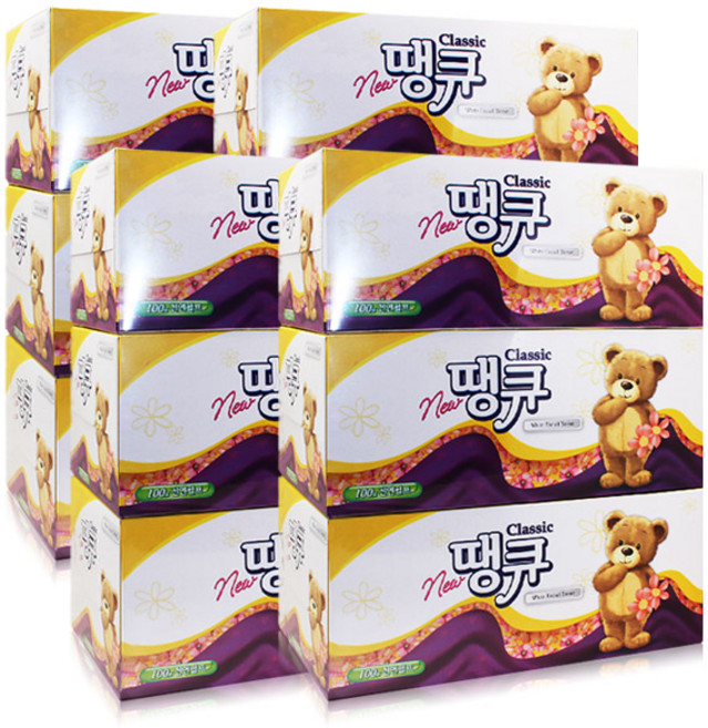 땡큐 각티슈, 200매, 12개