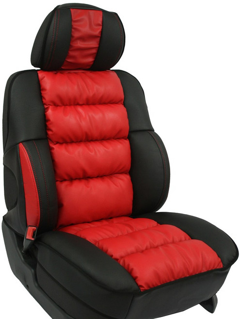 피렌체 리무진시트 버켓시트 당신의 편안한 운전을 위한 시트커버의 결정체 시트커버교체, 레드-, 1개